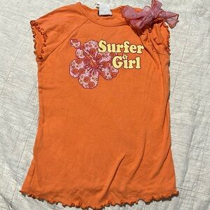 next era girl Girls “Surfer Girl” tshirt. Size L.